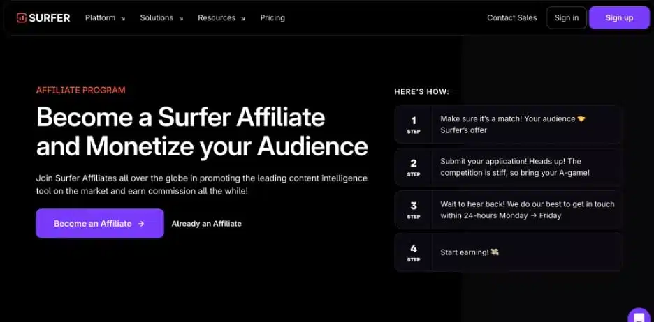 Surfer 30 Program Top 100 High Paying B2B Affiliate Programs (Ultimate Guide) - Ataraxis